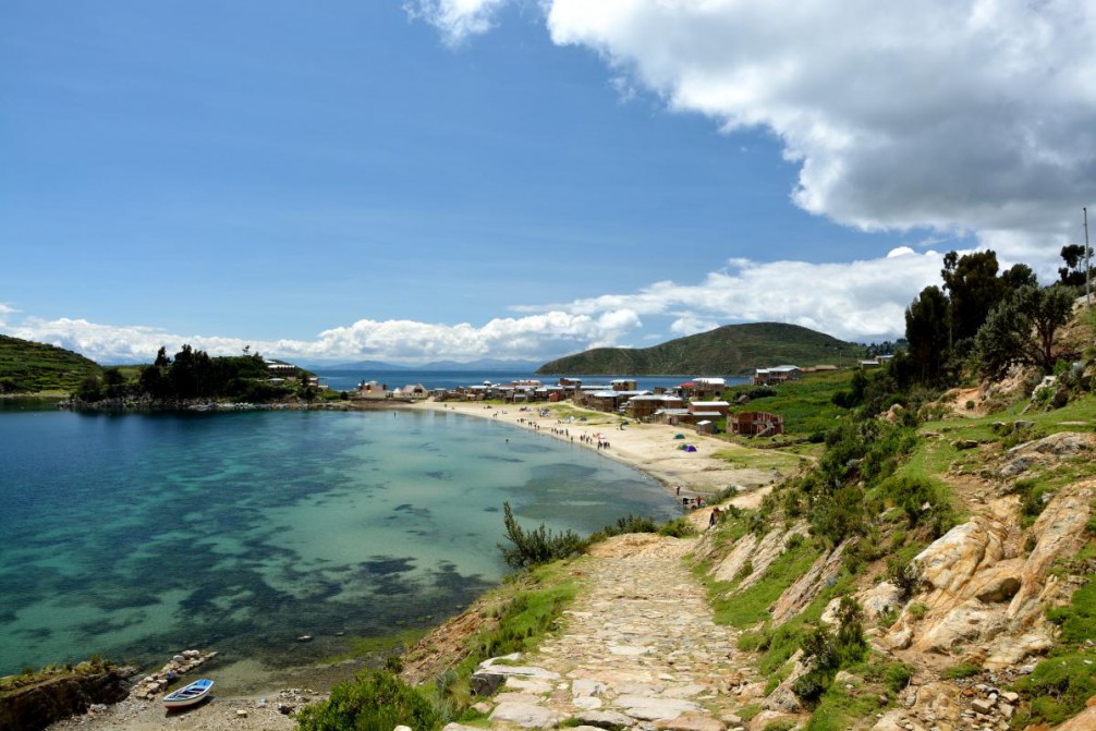 Cha'llapampa, Isla del Sol, Titicaca See, Bolivien