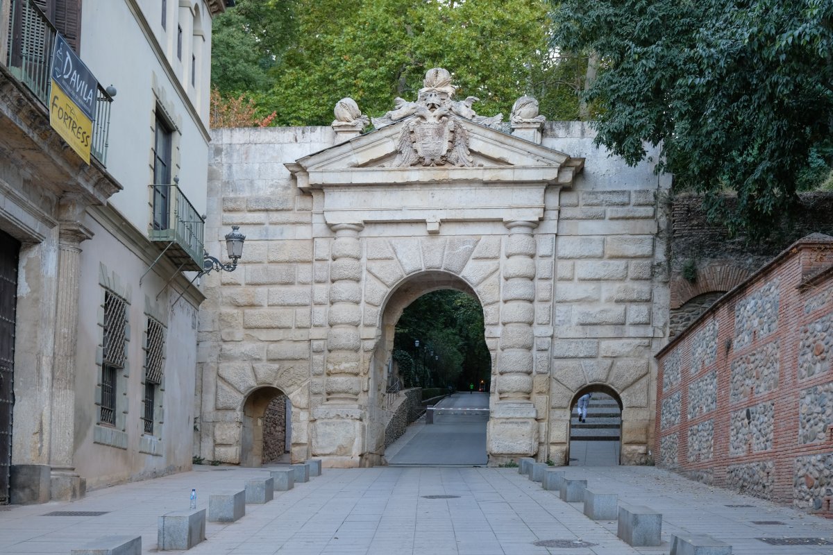 Auf dem Weg zur Alhambra